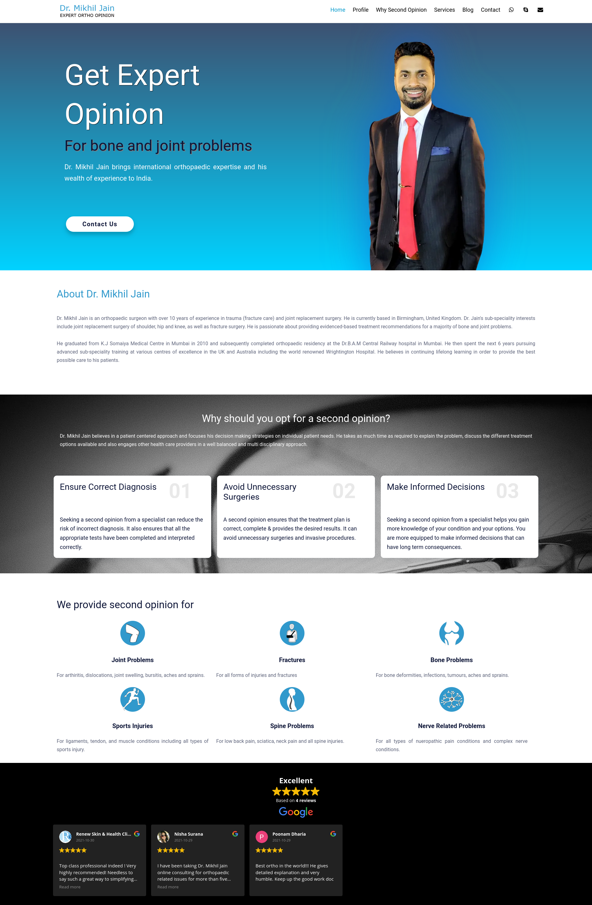 Doctor website designing