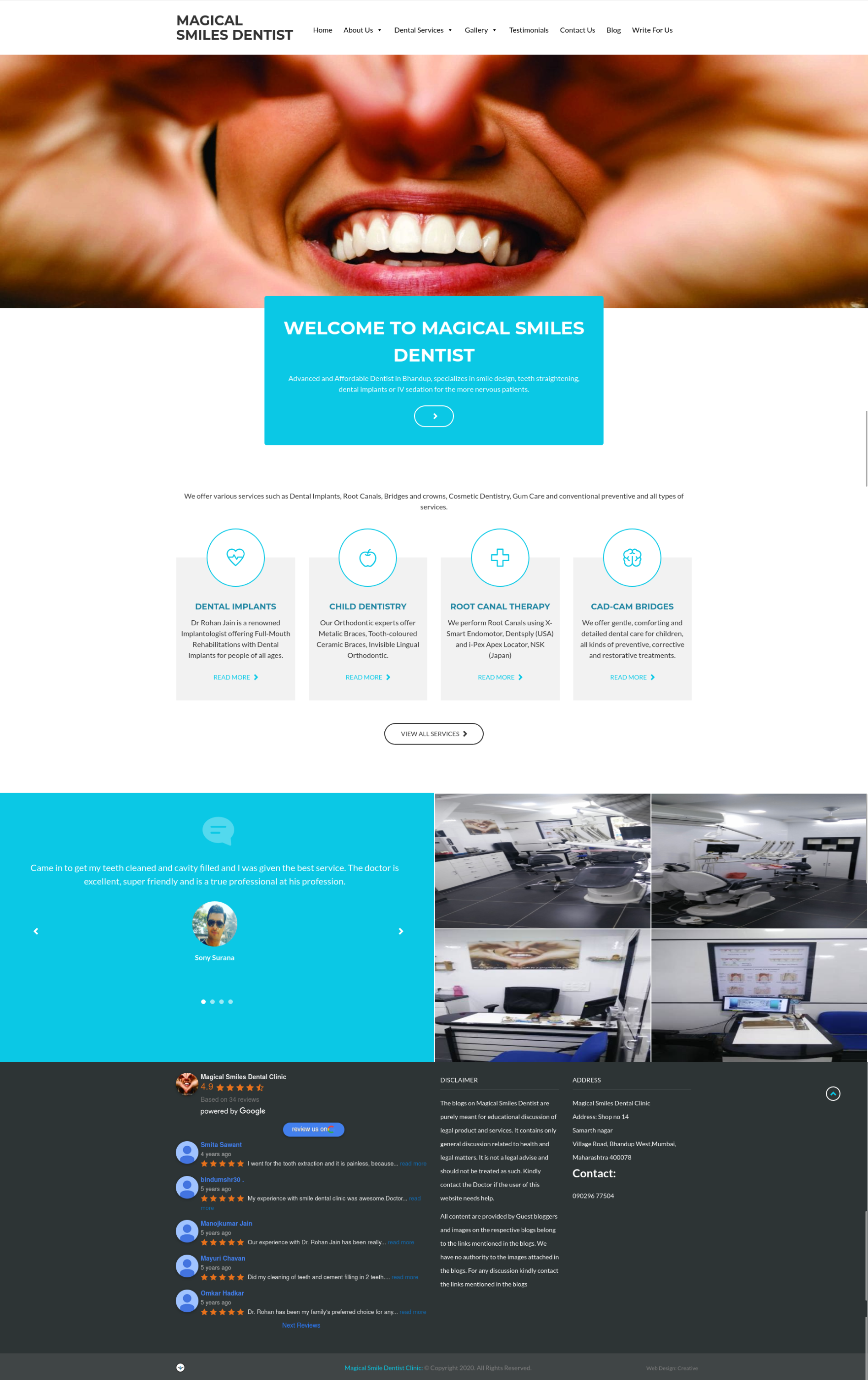 Doctor website designng