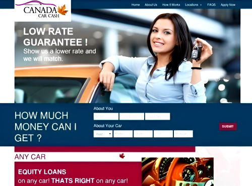 Loan provider web design