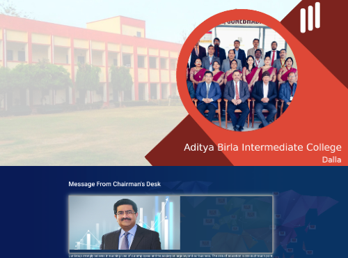 Aditya Birla school website designing